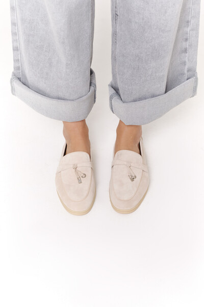 Лофери Soft Beige Бежеві